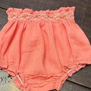 Charming Coral Baby Diaper Cover